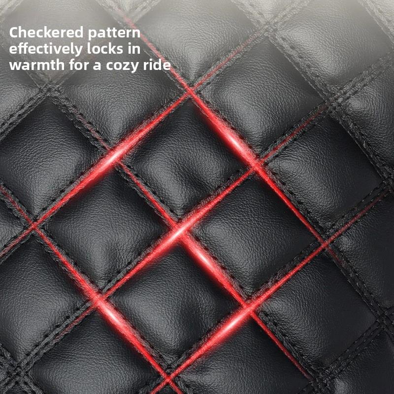 Thick Cotton Electric Motorcycle Handle Cover - Winter Warm Waterproof Windproof, Durable Electric Scooter Gloves for Cold Rides