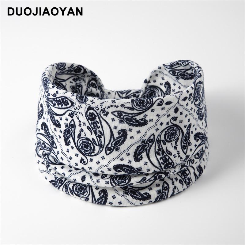 Paisley Knot Elastic Yoga Headband – European & American Style