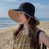 Women's Korean Style Sun Hat with Face Covering, Double-Sided Brim, Ideal for Summer, Spring, and Autumn