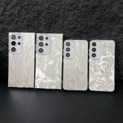 Прозорий чохол із блискучим візерунком для Samsung S25 S24 FE S23 Ultra S22 S21 Plus A56 A16 A36 A55 A26 A54 A35 Протиударний захист об’єктива М’який чохол для телефону
