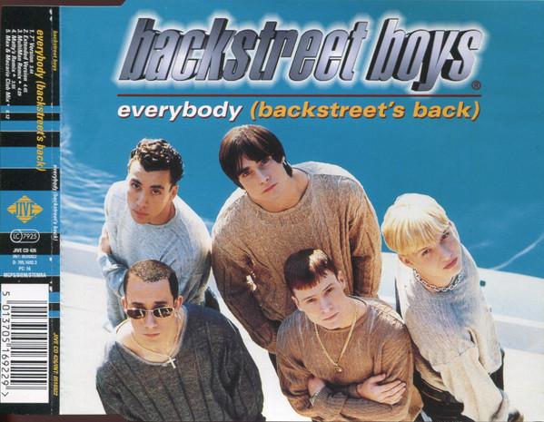 CD BACKSTREET BOYS Everybody Backstreets Back JIVECD426 Jive Trans Con 1997 UK Танцевальная Электроника Б/у
