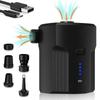 Portable Electric Air Pump for Inflatables with 5 Nozzles for Outdoor Camping,Air Mattress Beds,Boats,Cushion,Couch,Pool Floats