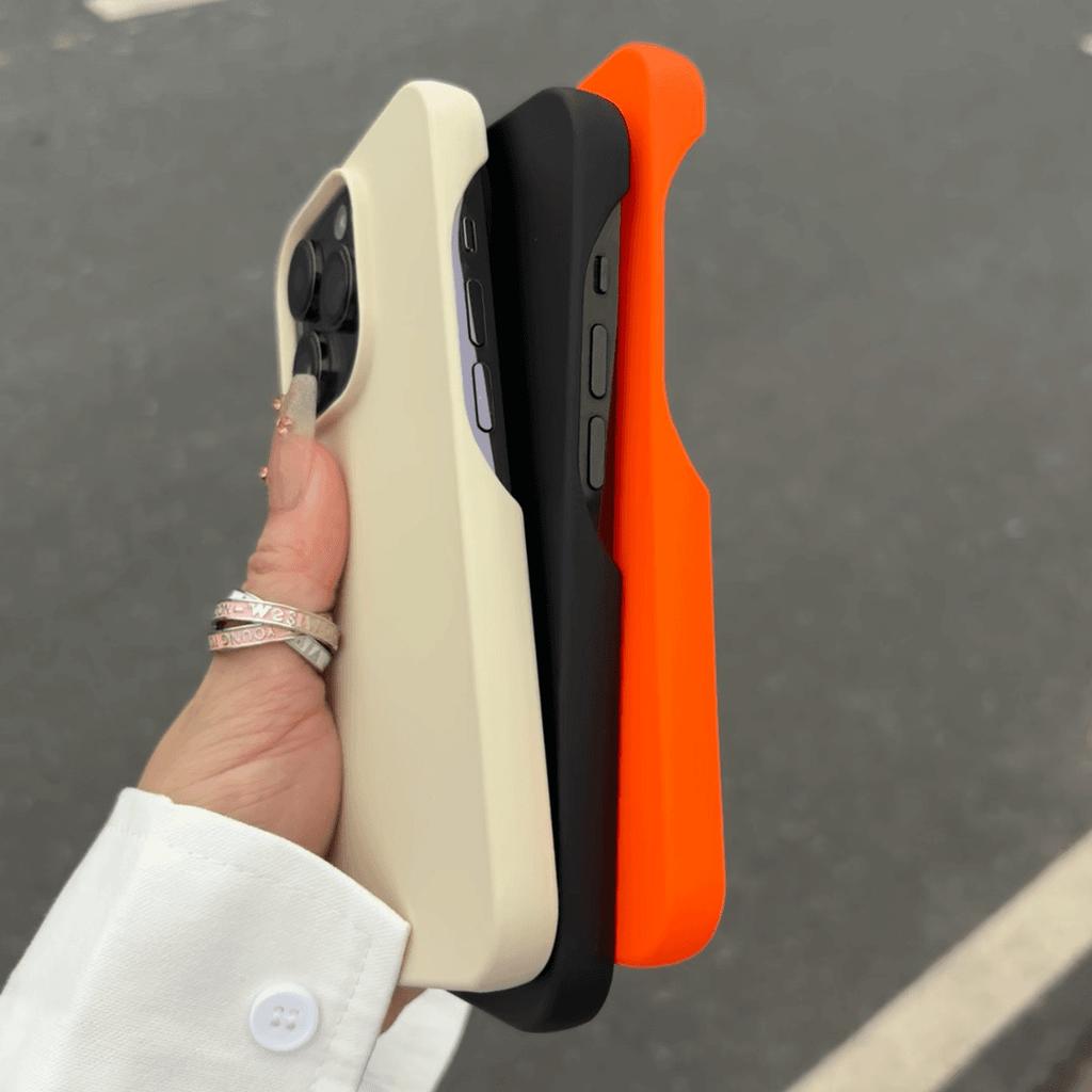 IPhone 15 Handyhülle 14 Einfach 13 Weiches Silikon 12 Matte Schutzhülle