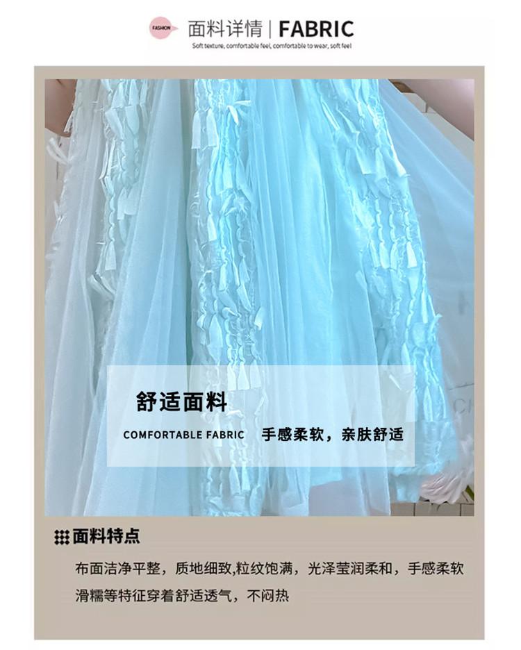 Girls' dress 26 summer new shiny mesh princess dress elegant fairy dress big children's dress