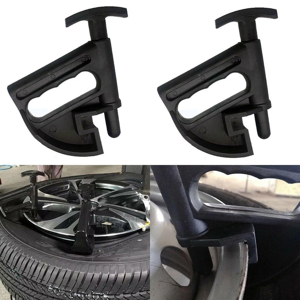 2x Car Tyre Changing Changer Bead Clamp Drop Center Tool Wheel Rim Clamp Tools
