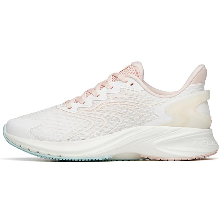 

New Anta Running Collection Slip Resistant Low Top Running Shoes Women s Pink White 122225585-11 35.5