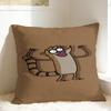 RRegular Show Pillow Case  Comfy Pillow Cover Fashion Pillowcases For Living Room Sofa