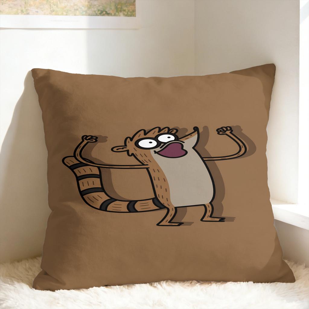 RRegular Show Pillow Case Comfy Pillow Cover Fashion Pillowcases For Living Room Sofa