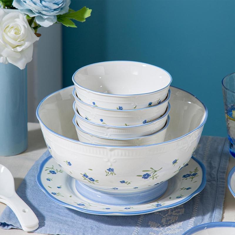 Hao Ai Jia Landai 30-Piece Ceramic Dinnerware Set