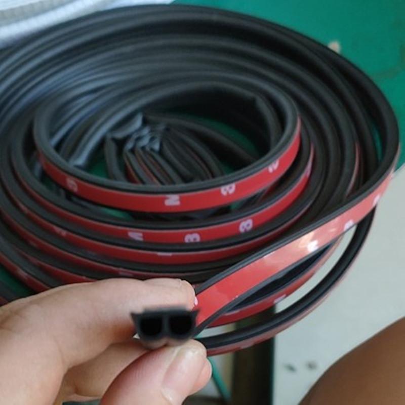 Autotürdichtung Gummistreifen 10m/8m/5m Stark klebend Autotür Dichtmittel B-Typ Staubdicht Lärm Wind Autotür Dichtstreifen Klebeband