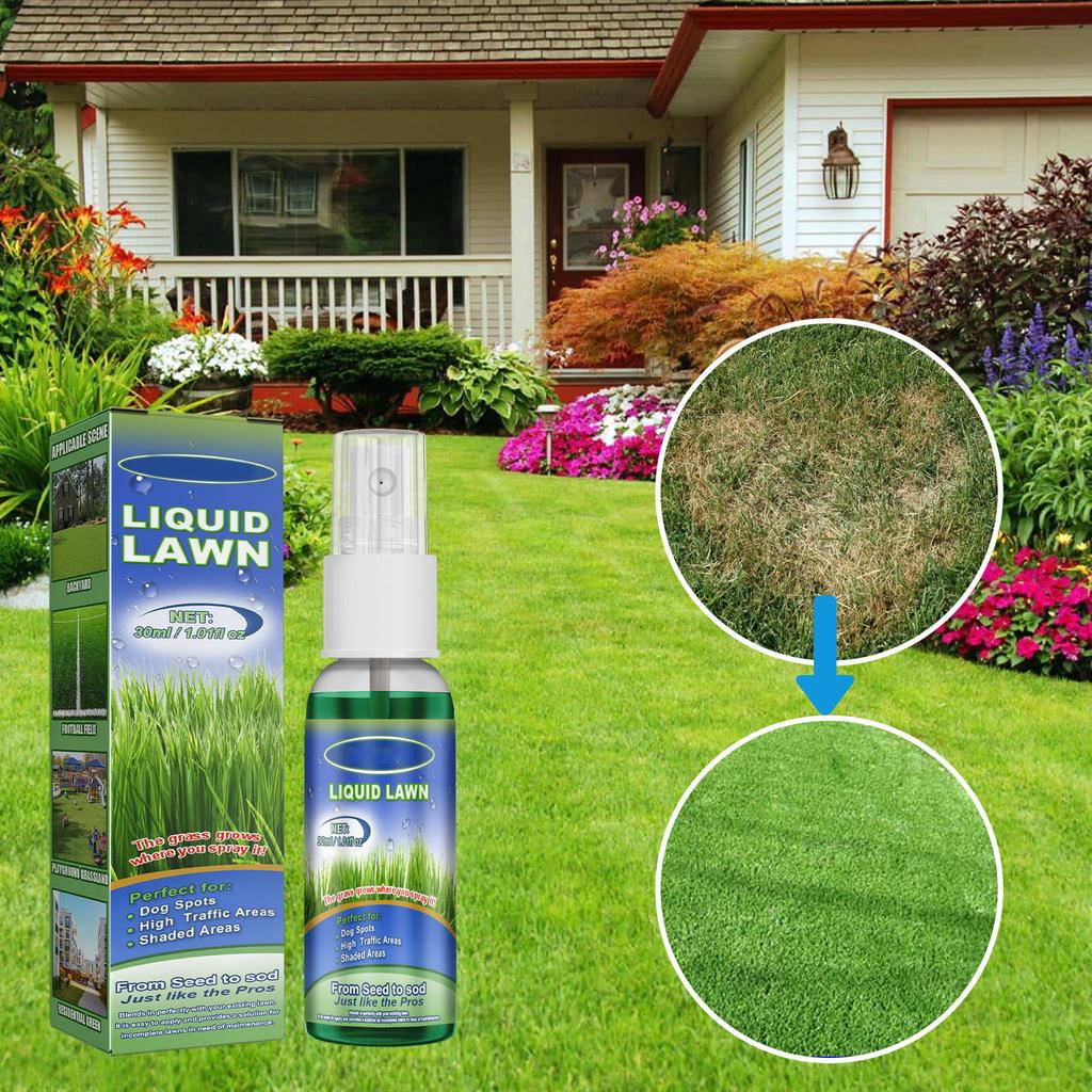 Green Lawn Spray Outdoor Playground Football Field Grass Growth Concentrated Nutrient Solution Spray 30ml