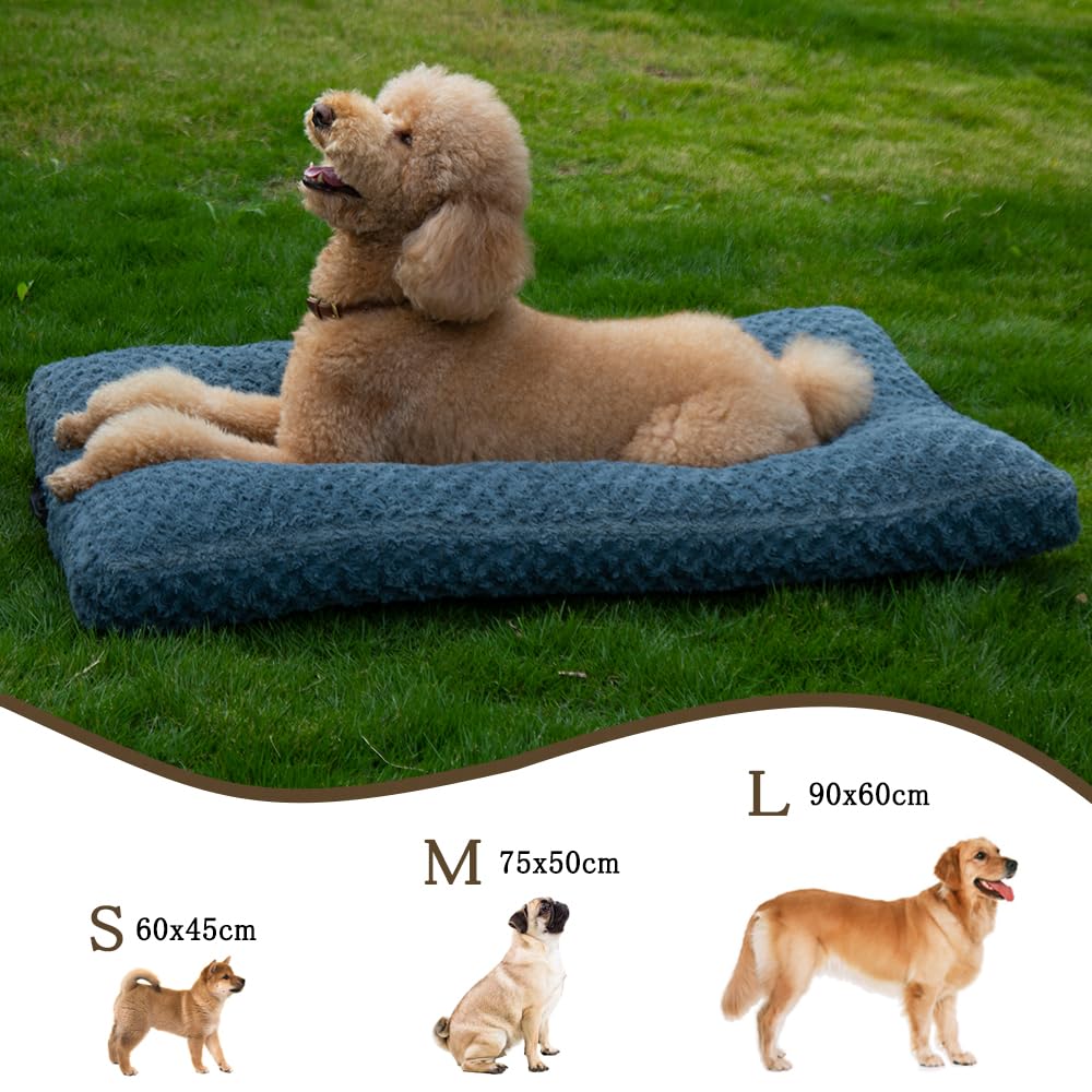 Psí pratelný pelíšek pro kočky a mazlíčky, růžovo-šedý, pelíšek, vodotěsný, pelíšek, podložka, polštář, podložka, nadýchaný, zdravý, protiskluzový, 75x50cm