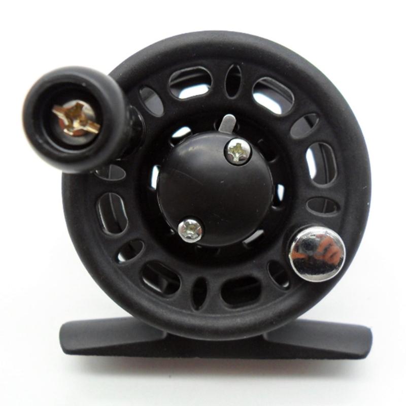 Compacts Fly Ice Fishing Reels With Smooth Casting Anti Tangles Mechanism Durabilirty Outdoor Angling Gear