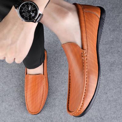 Scarpe casual in pelle da uomo taglia grande primavera autunno estate mocassini da uomo scarpe da guida uomo morbide versatili pelle bovina traspiranti