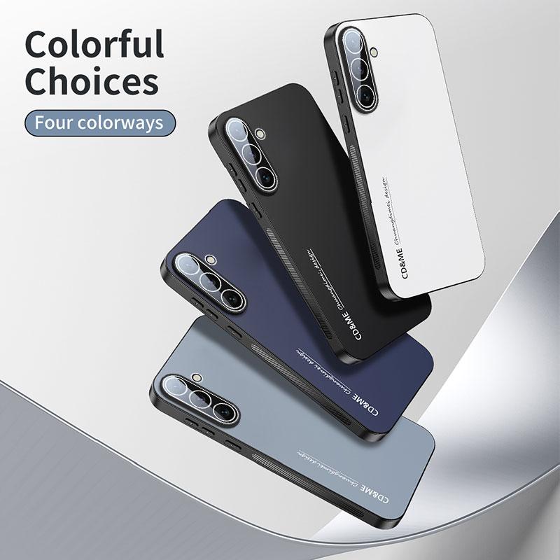 Luxus AG Matt Hülle Für Samsung Galaxy A06 A16 A26 A36 A56 Magnetisch PC Mattiert 360 Grad Halterung Ständer Schutzhülle