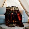 Personalized Custom Name Blanket - Backstreet Boys Print Design,Blanket for Sofa,Bed,Travel,Camping - Soft and Warm, Great Gift