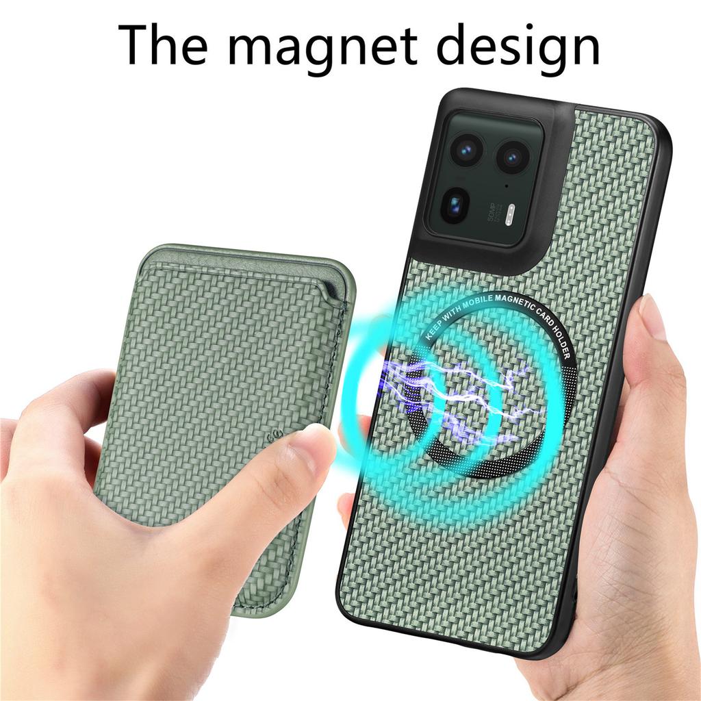 Pro Motorola Edge 50 Ultra 5G Pouzdro Magnetický Odnímatelný Držák Karet Kryt Zadní Strany Telefonu
