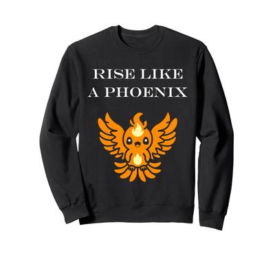 Humor Phönix Tiere Einfacher Feuervogel Aufstieg Phönix Sweatshirt