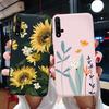 For Honor 20 Case Cartoons Love Heart TPU Funda For Huawei Honor 20 Pro Lite YAL-L21 YAL-L41 20S MAR-LX1H Back Cover Phone Case