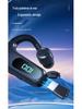 New Wireless Bluetooth Over-Ear Headset with Digital Display, Long Battery Life, and Large Standby Capacity