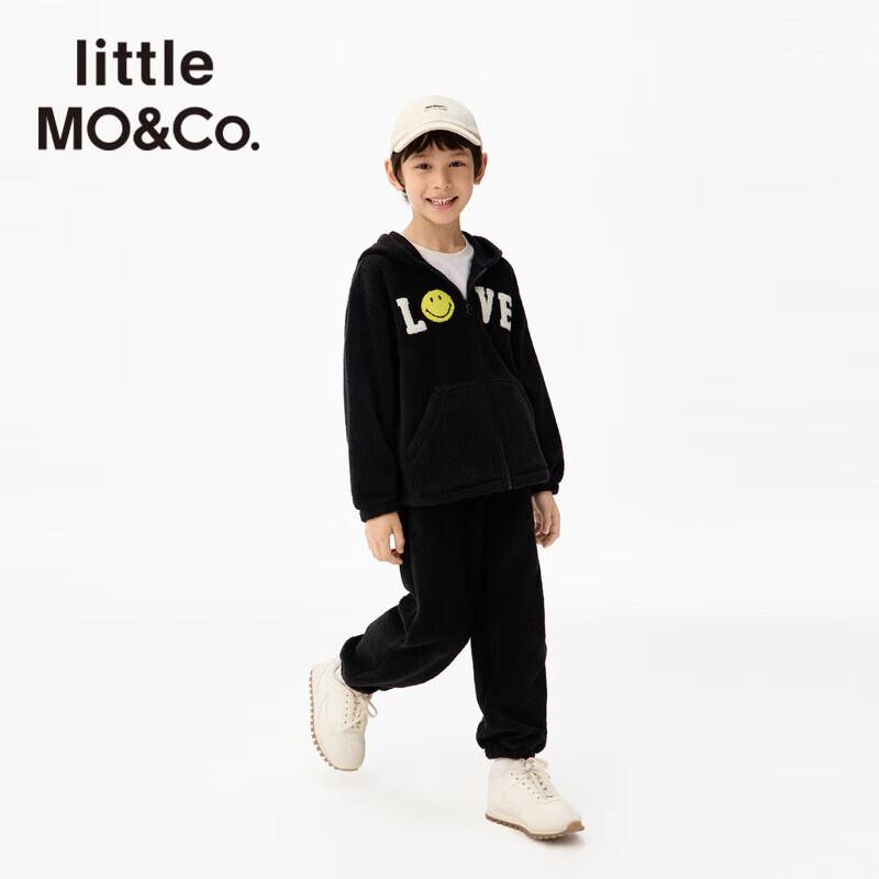 little MO&Co. x Smiley Kids' Winter Fleece Set