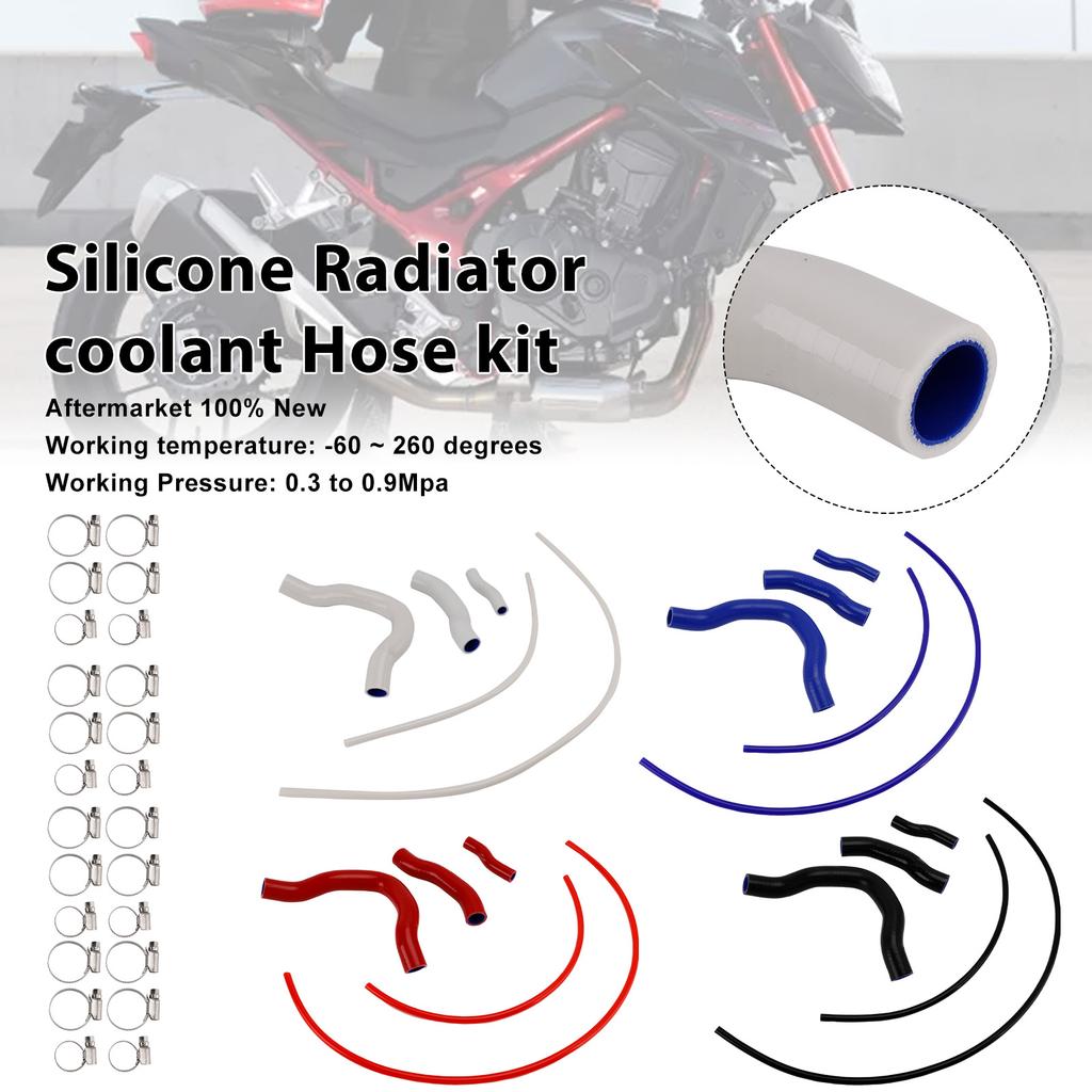 Silicone Radiator coolant Hose For Honda CB750 Hornet XL750 Transalp 23-25