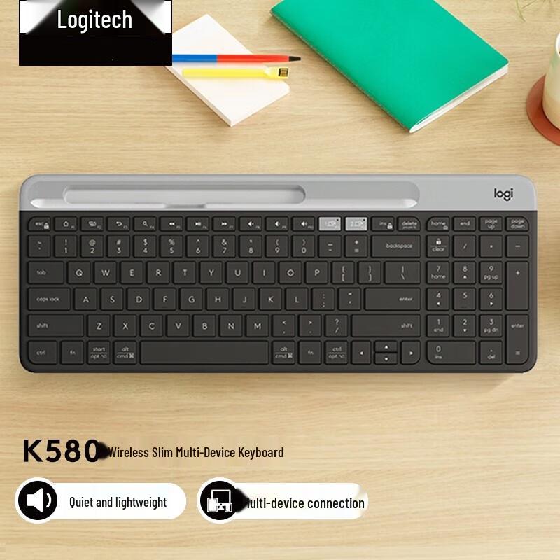 

Logitech K580 Slim Multi-Device Wireless Keyboard