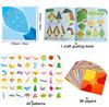 Origami Kit 30 Sheets Origami Paper Craft Guiding Book DIY Art Craft Projects Supplies for Beginners Children Kids Boys Girls