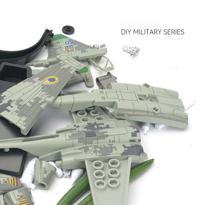 1/72 Model Aircraft Kit Military Model Russian Air Force Su-25 Frogfoot ABS Plastic Model Airplane Building Blocks