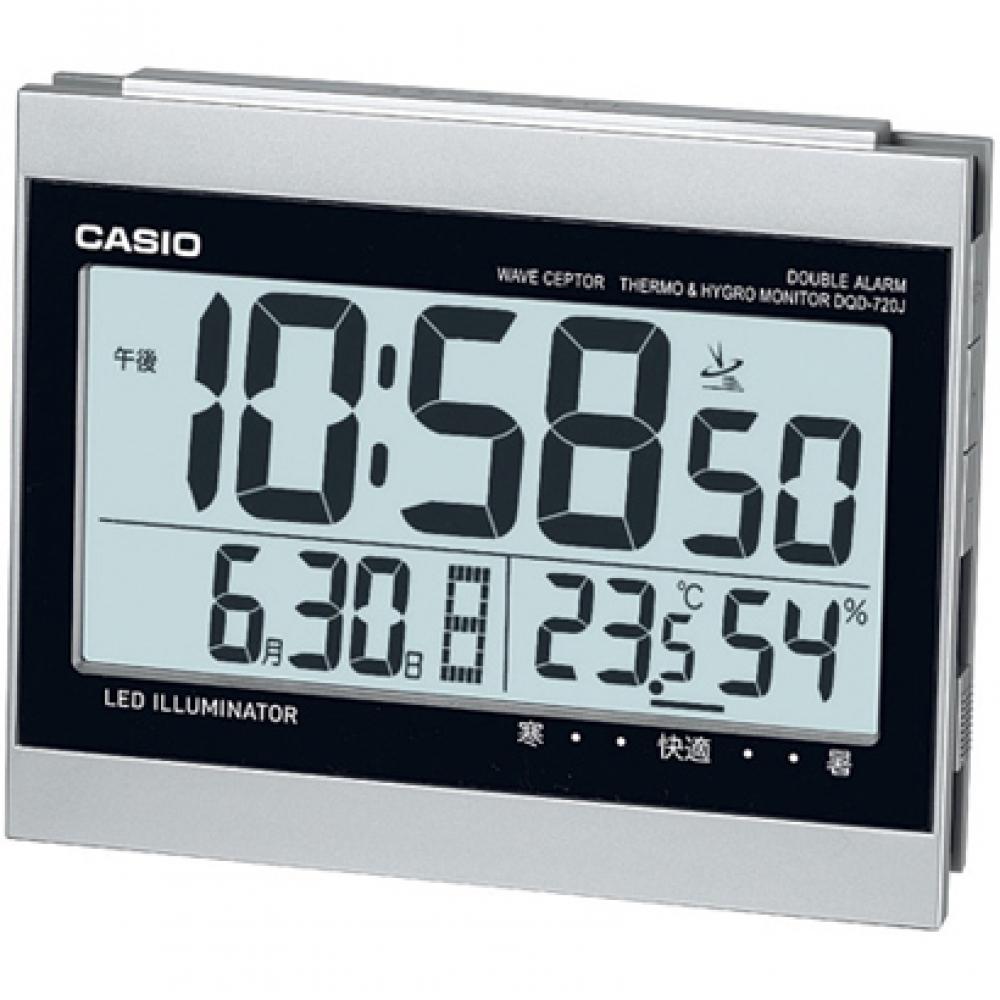 

Casio Dqd 720j 8jf [серебристые радиочасы с термогигрометром]