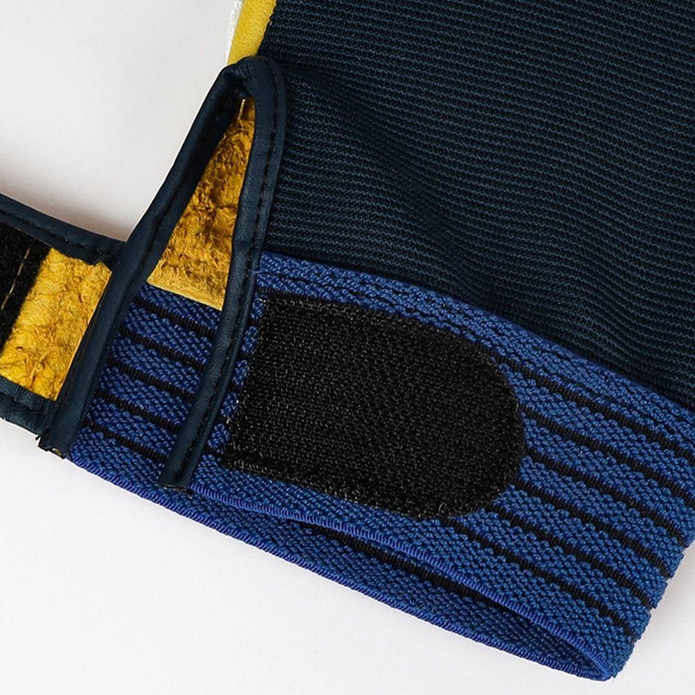 1 pair Tough Grip Labor Insurance Gloves Thickened Welding Gloves Leather Work Gloves Mechanic Work