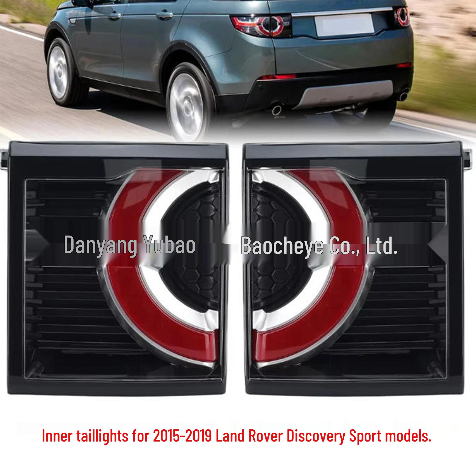 Совместимо с внутренними левыми/правыми задними фонарями и стоп-сигналами Land Rover Discovery Sport 2015-2019 гг. One Driver Side