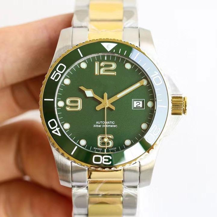 Automatic Mechanical Diving Watch Steel Belt Business Station West