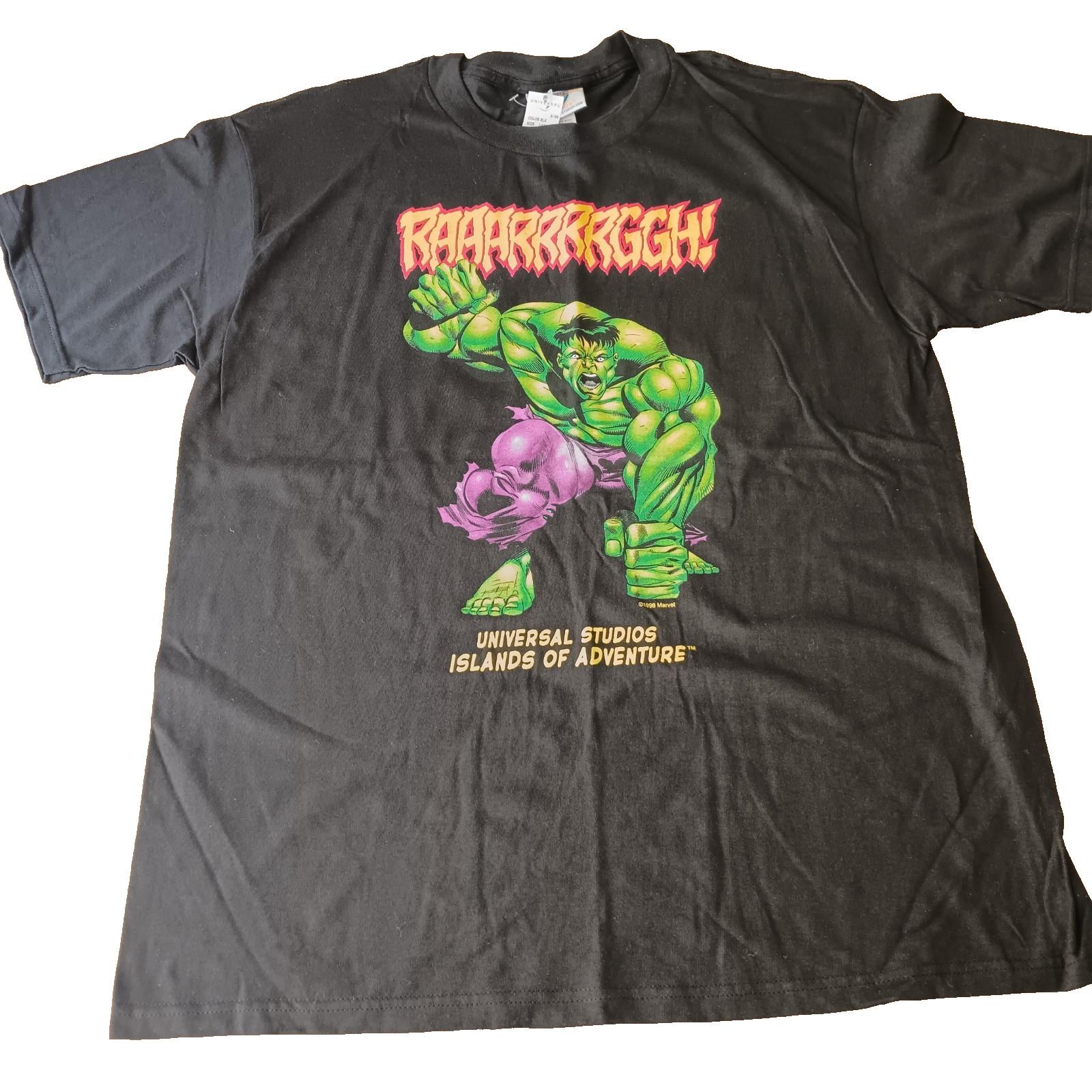 Vintage 1998 Hulk T-Shirt – Universal Studios – Men’s L – Graphic Print New Tags L