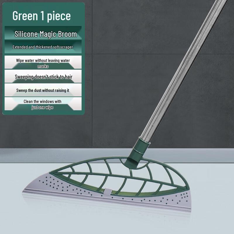 Magic Silicone Broom and Water Scraper 5-Pack