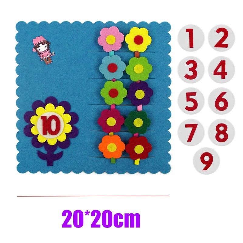 ילד מונטסורי צעצועי אצבע לבד מספרים צעצוע מתמטיקה ילדים סופרים למידה מוקדמת לפעוטות אינטליגנציה מתפתחת