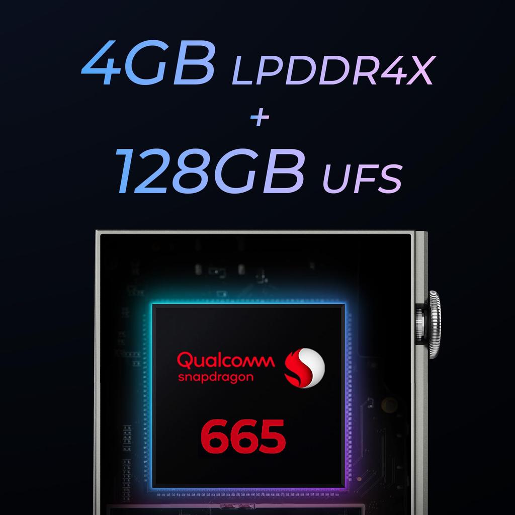 IBasso Audio DX260MK2 Android Audio Přehrávač s Octa DAC, Android 13 R2R Třída Snapdragon 665, 128GB RAM, Podpora USB-DAC, Přehrávání MQA, Bluetooth