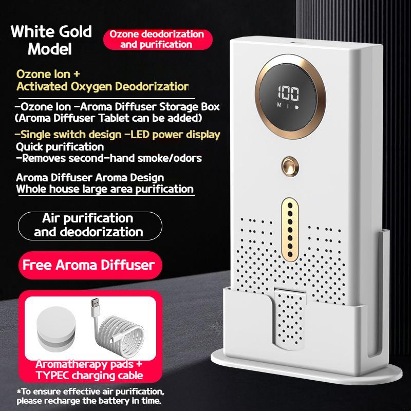 Ozongenerator Luftreiniger für hohe Effizienz Desktop Schlafzimmer Kühlschrank Desodorierer Formaldehydentfernung Reinigung