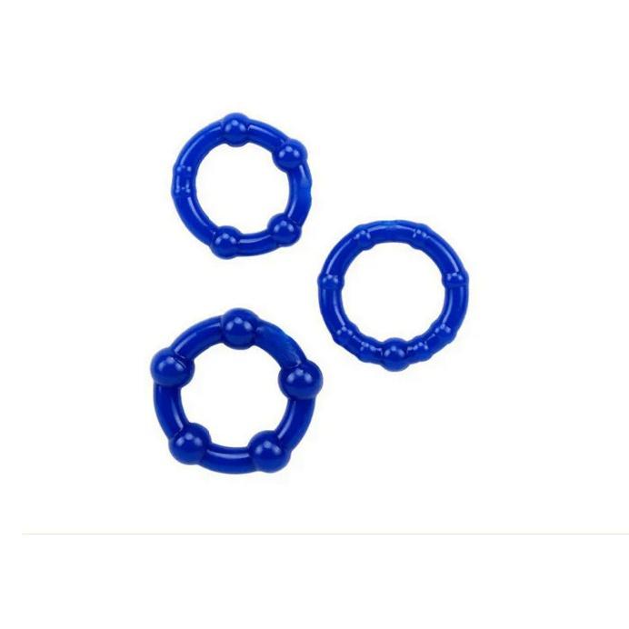 3PCS TEP Durable Penis Ring Adult Men Ejaculation Delay Doughnut Cock Rubber Rings Penis Enlargement Sex Toys for Male Sex