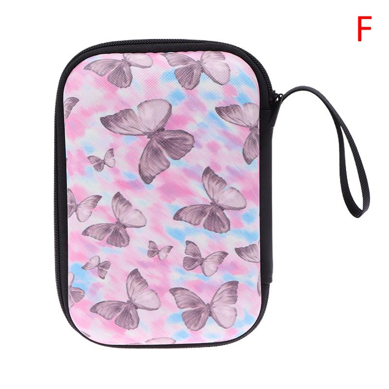 Herz Schmetterling Kopfhörer Datenkabel Aufbewahrungstaschen Ladegerät Powerbank Rechteckige Box Reißverschlusstasche Beutel