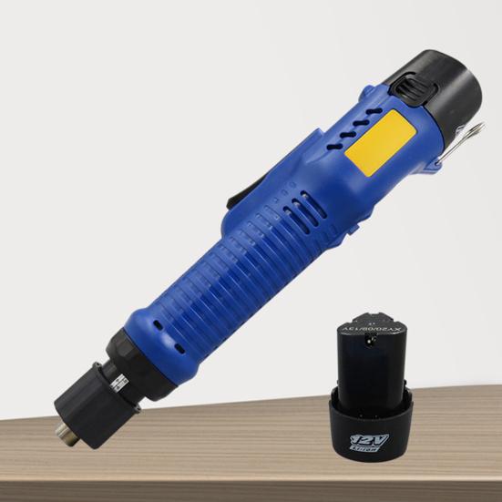 12V wiederaufladbarer handgehaltener Elektroschrauber-Bohrerhalter mit geradem Schaft