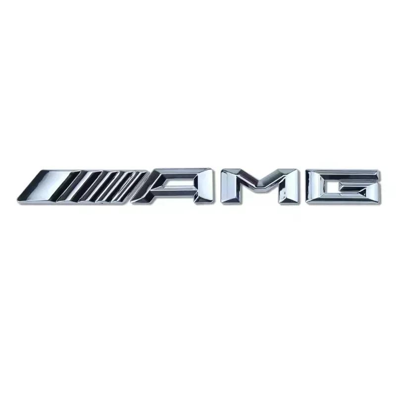 

Metal Car 3d Rear Letter Emblem Trunk Babg Body Sticker For Mercedes Benz AMG W204 W205 W203 W211 W212 W213 W201 W210 W124 W108