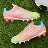 Unisex TF Turf Soccer Cleats Lightweight Breathable Non Slip Spikes Football Shoes for Men Women Outdoor Sports Training Match