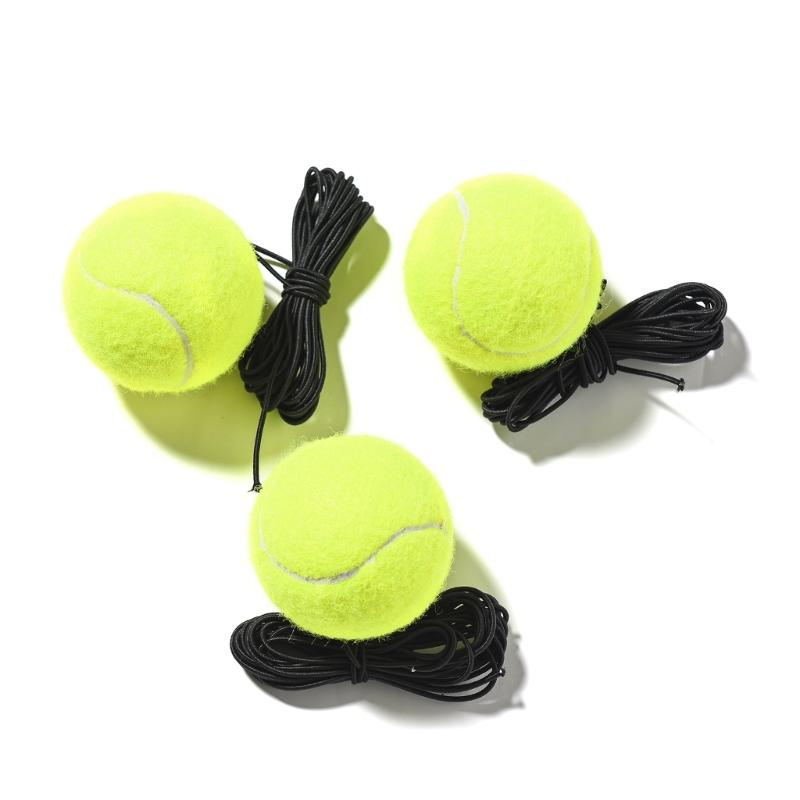2pcs Tennis Training Ball with String for Tennis Trainer Single-Player Practice