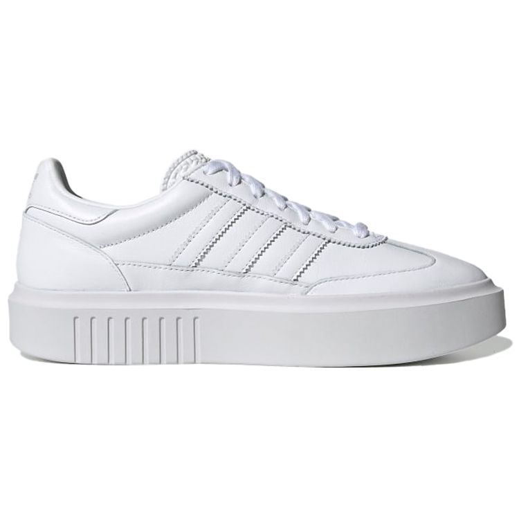 Adidas Originals Super Sleek 72 Syntetická kůže Protiskluzové Odolné Nízké Skate Boty Dámské Tenisky Bílé EF5014