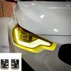 Car DRL Lemon Yellow Red For 2022 2023 BMW 2 series M2 LCI G42 G87 M240i CSL LED Blue Daytime Running Light Turn Signal Module