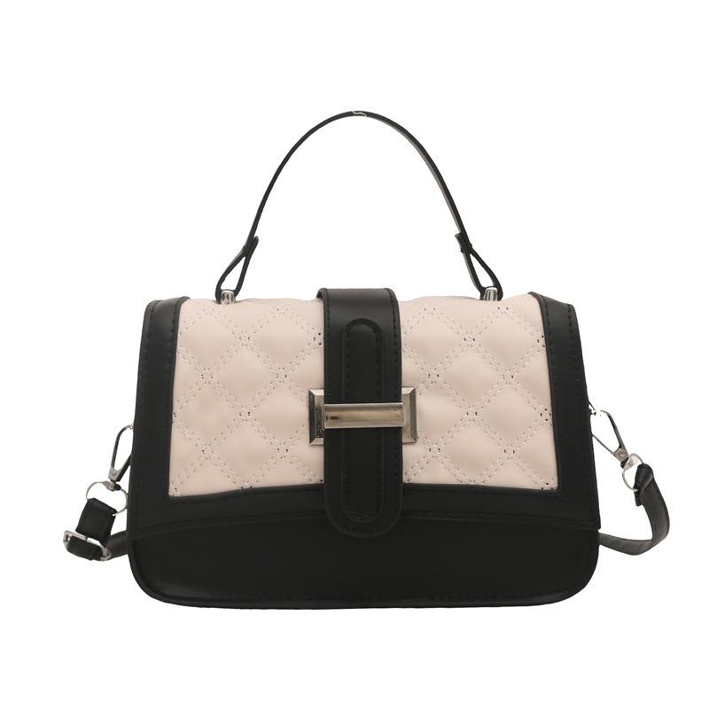 Simple New Diamond Embroidery Thread Women's Color Matching Large-capacity Exquisite Shoulder Messenger Bag