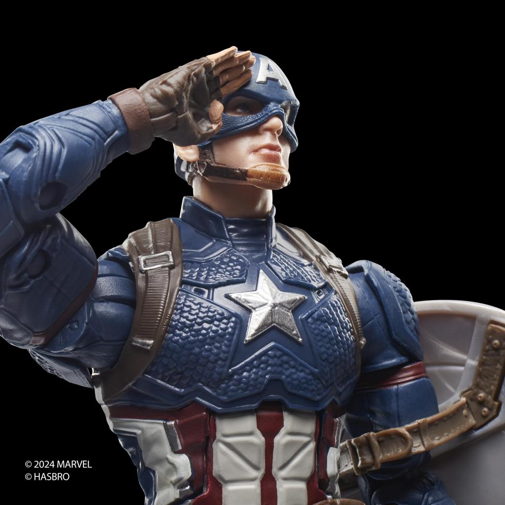 Hasbro MARVEL Marvel Legends Series Captain America Collection 15cm Action Figure G0607 Genuine Product "Avengers/Endgame"