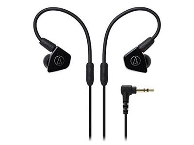 Audio-Technica ATH-LS50 BK Inner Ear Headphones, Black