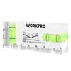 WORKPRO Mini Level, Crystal Level, Acrylic Tube Bubble Level, 6-Sided Measurement, Magnet Included, Horizontal and Vertical Vials, 75mm, with Graduati